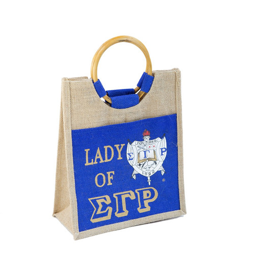 SGRHO  Mini Pocket Jute Bag