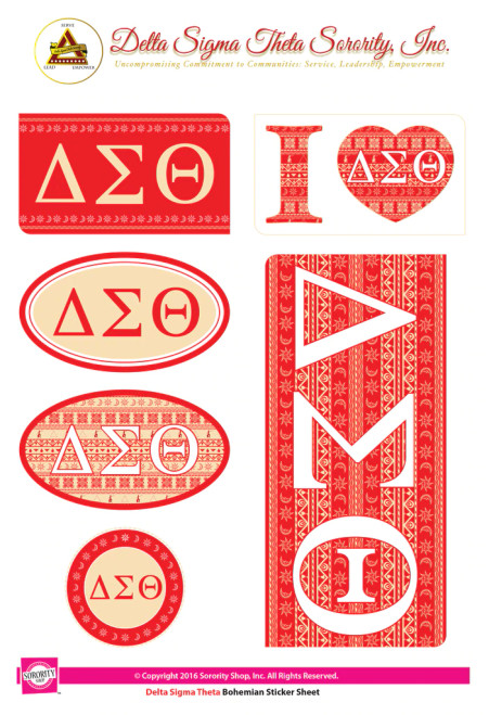 DST Bohemian Stickers DST Bohemian Stickers