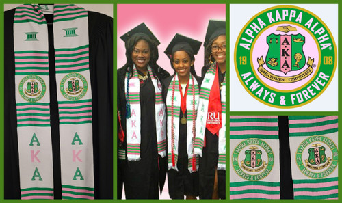 AKA "Always & Forever" Kente Stole AKA "Always & Forever" Kente Stole