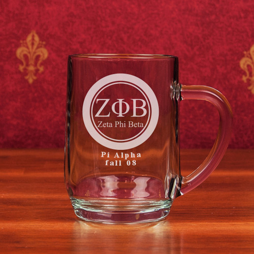 Glass Mugs- A set of 2  ( 19.5 oz ) Haworth Mugs ( FREE SHIPPING )