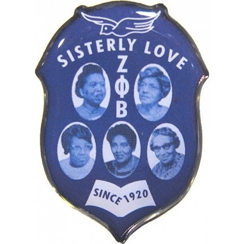 Zeta Phi Beta Founders Faces Lapel Pin Zeta Phi Beta Founders Faces Lapel Pin