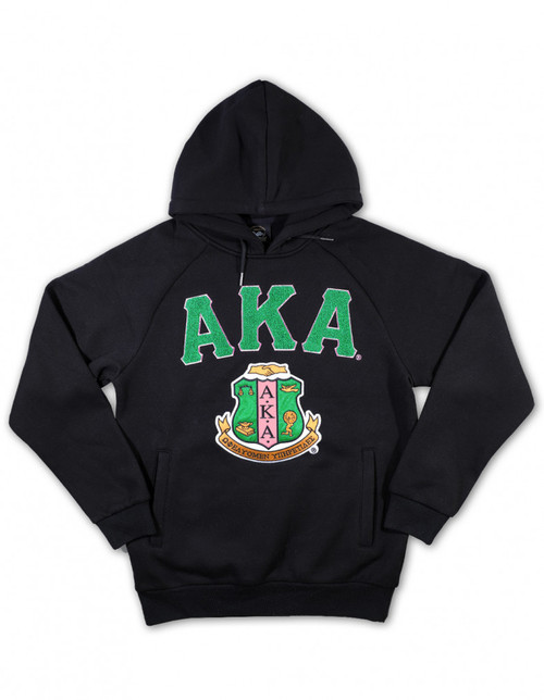 AKA BLACK PULLOVER HOODIE 