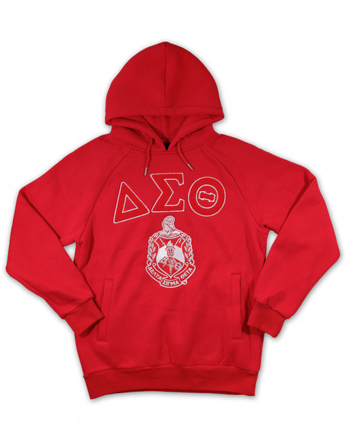 DST PULLOVER HOODIE (RED) DST PULLOVER HOODIE (RED)