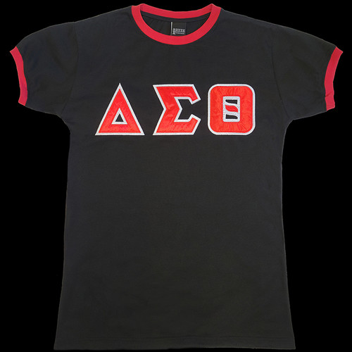 DST Black Ringer Tee Shirt DST Black Ringer Tee Shirt