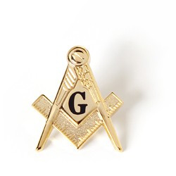 Mason 3D Color Shield Pin