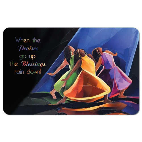 Praises Go Up Floor Mat