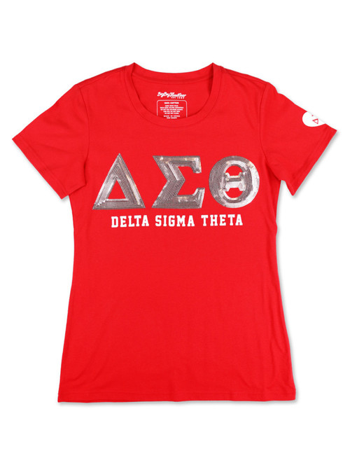 DST SEQUIN PATCH TEE_RED  ( Promo) DST SEQUIN PATCH TEE_RED  ( Promo)