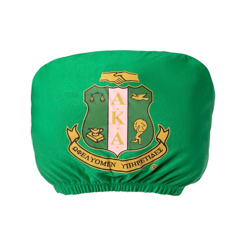 AKA  Car  Headrest Cover - (Green)