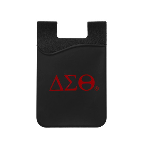Card Holder:   DST  Silicone Cellphone Card Holder  (Black) Card Holder:   DST  Silicone Cellphone Card Holder  (Black)