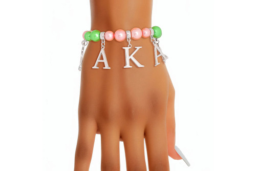 Pink Green Pearl AKA Bracelet Pink Green Pearl AKA Bracelet