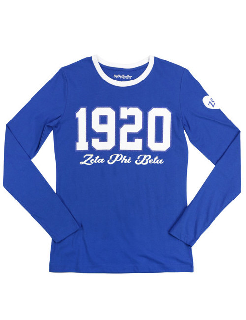 ZPB GLITTER LONG SLEEVE TEE (Royal Blue) ZPB GLITTER LONG SLEEVE TEE (Royal Blue)