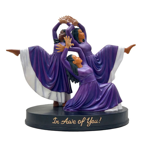 IN AWE OF YOU FIGURINE (PURPLE)