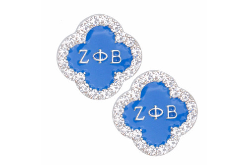 Blue Sorority Studs Blue Sorority Studs