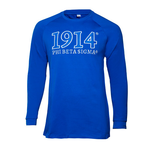Phi Beta Sigma Cotton Long-Sleeve Shirt Phi Beta Sigma Cotton Long-Sleeve Shirt