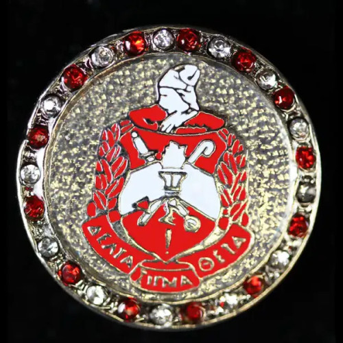 DST Single Snap Button With Crystals – Shield