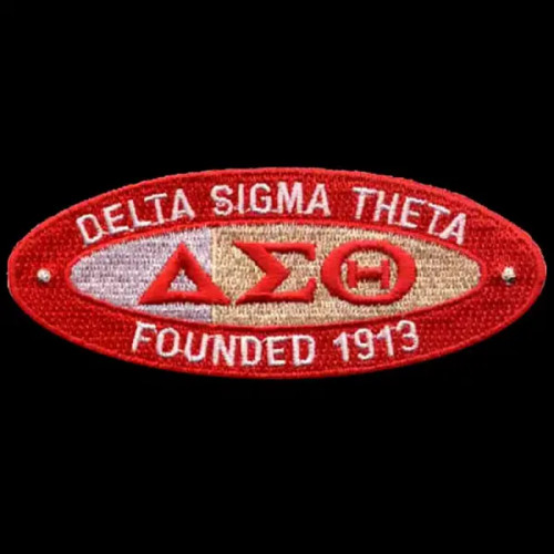 ST 4″W Oval Founders Emblem W/Heat Seal Backing