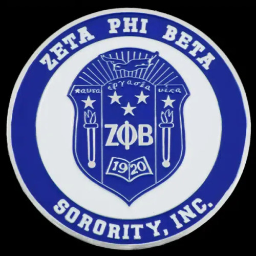 ZPB 2 3/4″ 3-D Stamped Aluminum Car Emblem