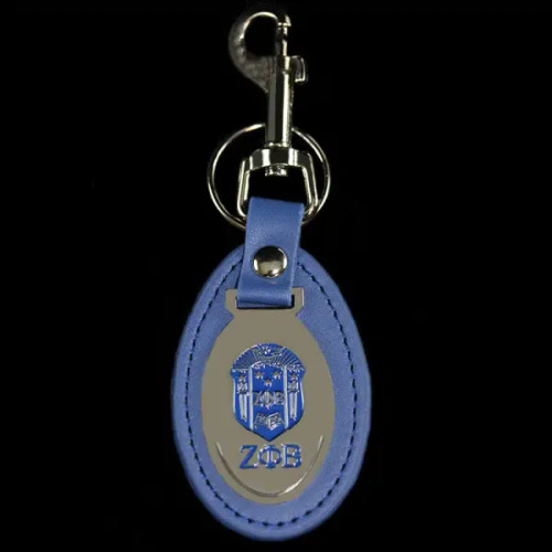 ZPB Leather Fob Key Chain