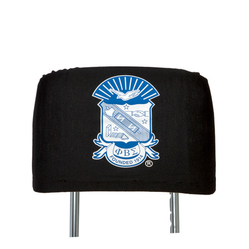 Car Seat Headrest Cover-PBS black Car Seat Headrest Cover-PBS black