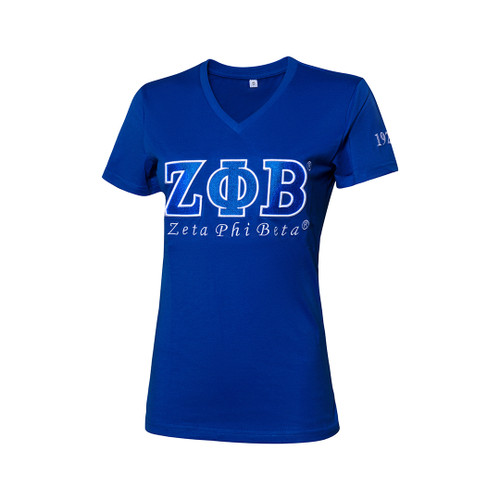 Luxury Embroidered Tee - ZPB Luxury Embroidered Tee - ZPB