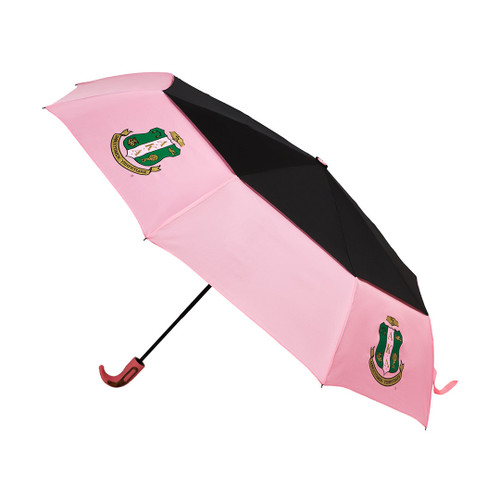 Hurricane Umbrella – Alpha Kappa Alpha, Pink/Black