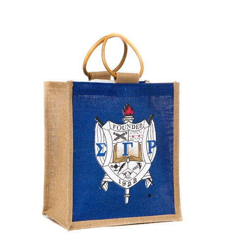 Mini Crest Jute Bag – SGRHO Mini Crest Jute Bag – SGRHO