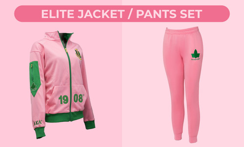 Pink AKA   Track Jacket set + FREE  AKA CANVAS BAG