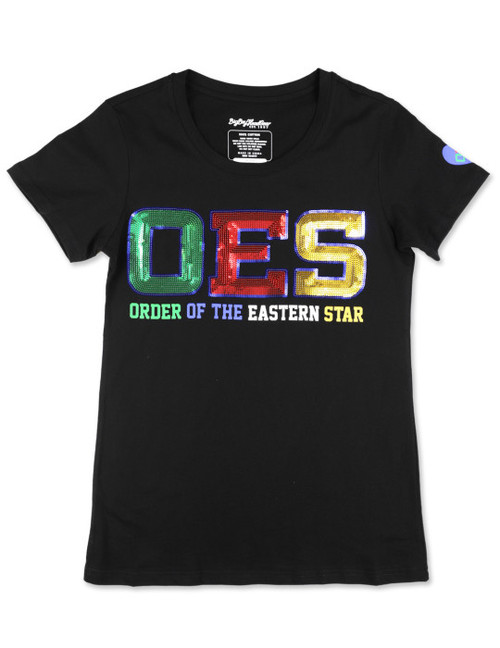 OES SEQUIN PATCH TEE_BLACK OES SEQUIN PATCH TEE_BLACK