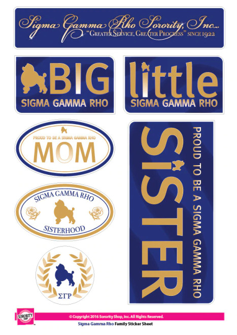SGR Family Stickers(BCAM)