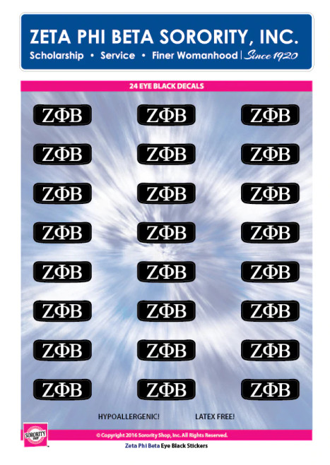 ZPB Eye Black Decals(BCAM)