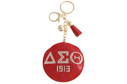 Red Padded Sorority Keychain(BCAM)