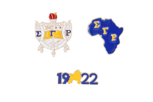 Blue Gold Sorority Pin Set(BCAM)