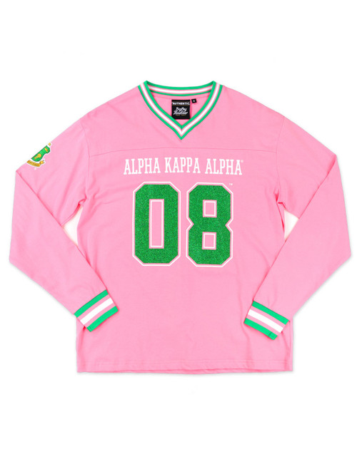 AKA LONG SLEEVE JERSEY   (PINK / GREEN)