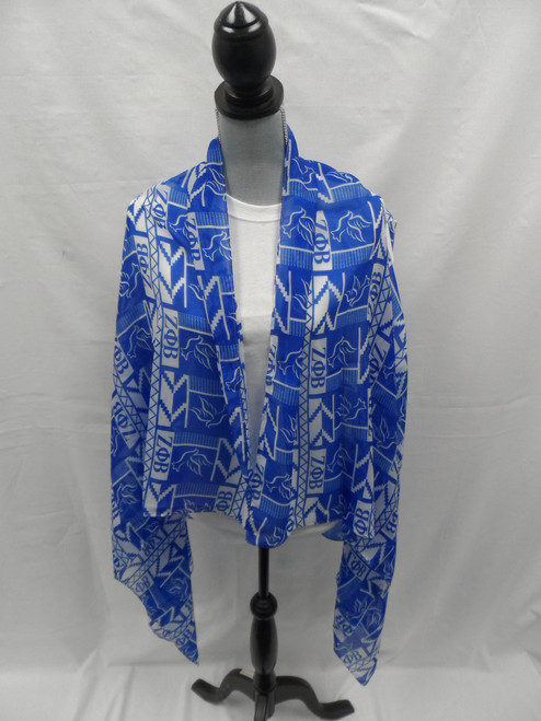 4  STYLES  IN 1  ZPB   CONVERTIBLE SHAWL  ( Kente Design 1)(BCAM)