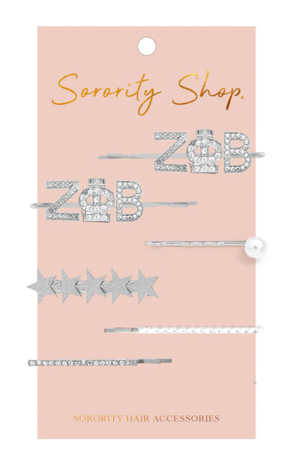 Zeta Phi Beta Sorority Hair Clips(BCAM)