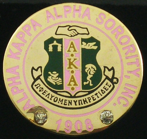 Jewel:  AKA FOUNDED YEAR CREST LAPEL PIN(BCAM)