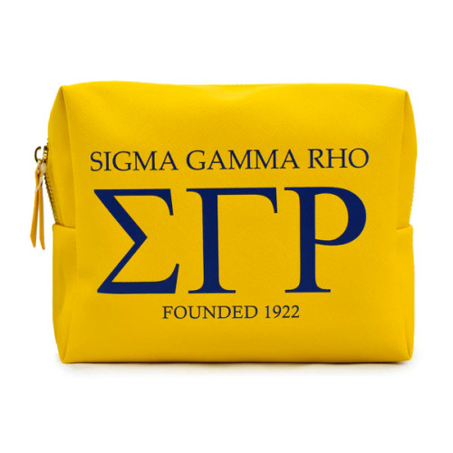 Sigma Gamma Rho Makeup Bag- Brand Focus Design