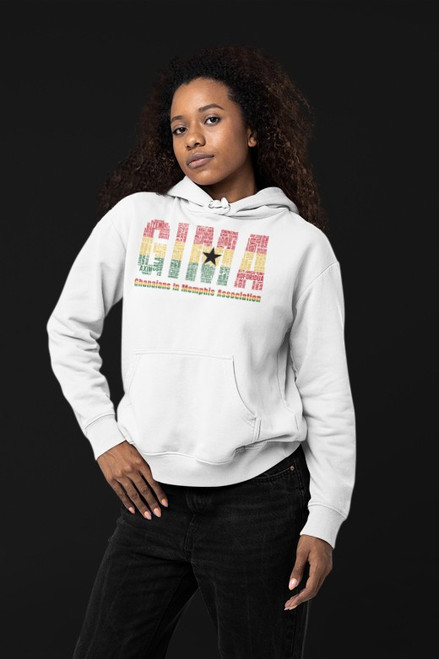 WHITE  GIMA  HOODIE   (SHIPPING INCLUDED)