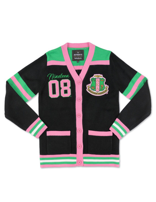 AKA Black WOOL SWEATER CARDIGAN