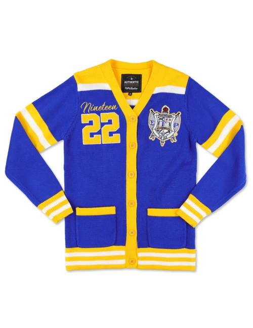 SGRHO  WOOL SWEATER CARDIGAN + FREE SGRho Ruffle Bucket Hat
