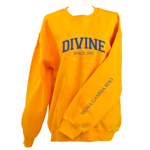 DIVINE CREWNECK SWEATSHIRT  (SGRHO)