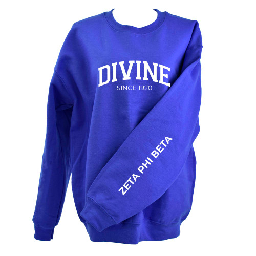 ZPB  DIVINE CREWNECK SWEATSHIRT +  Finer Womanhood Long Sleeves Tee.