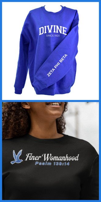 ZPB  DIVINE CREWNECK SWEATSHIRT +  (ZPB)  