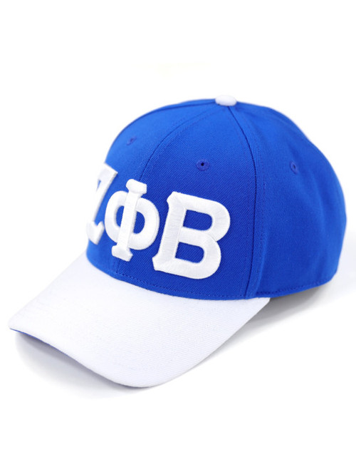 ZPB LETTER BALL CAP_ROYAL BLUE