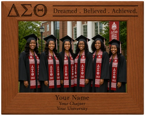 DST  "Dreamed. Believed. Achieved." Photo Frame