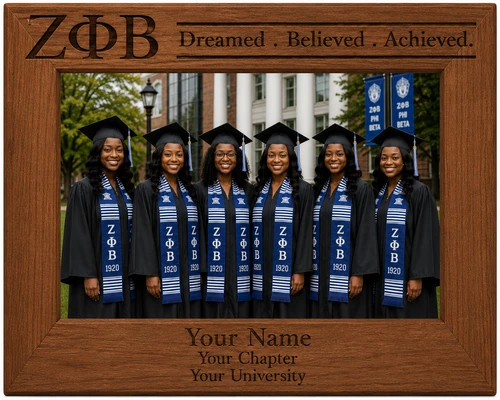 ZPB  "Dreamed. Believed. Achieved." Photo Frame