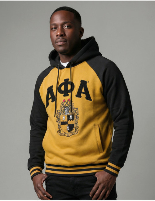 APA TWO-TONE PULLOVER HOODIE