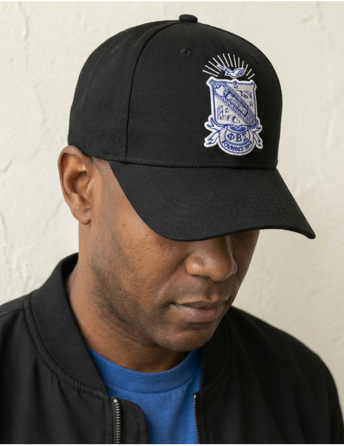 PBS CREST BALL CAP_BLACK