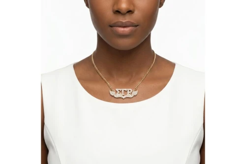 SGRHO Winged Bling Pendant Gold Chain Necklace