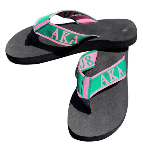  AKA Flip Flops In Draw String Shoe Bag  (SIZE 11  ONLY)